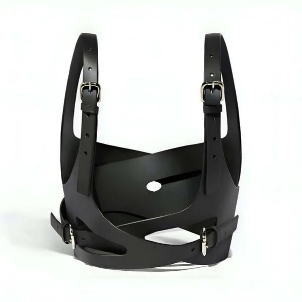 Leather Bra Top - Fashion Criss-Cross Chest Harness