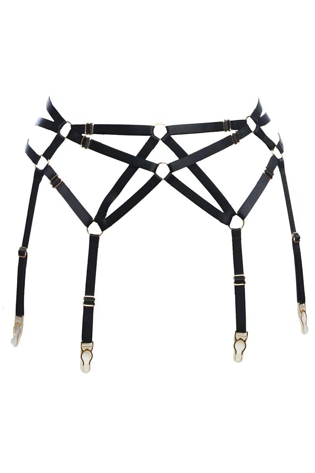 Garter Harness Adjustable Strappy Lingerie Belt