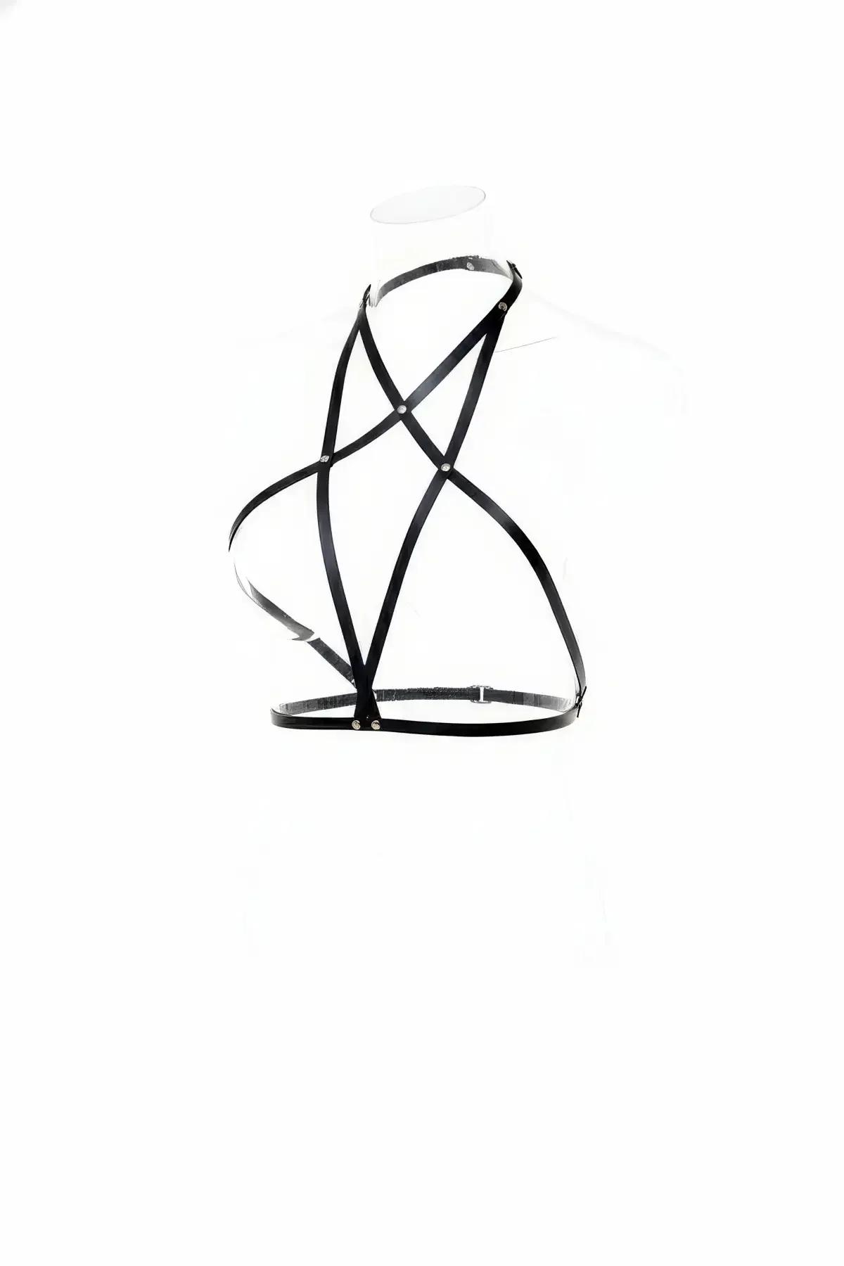 Interwoven Strap Body Harness