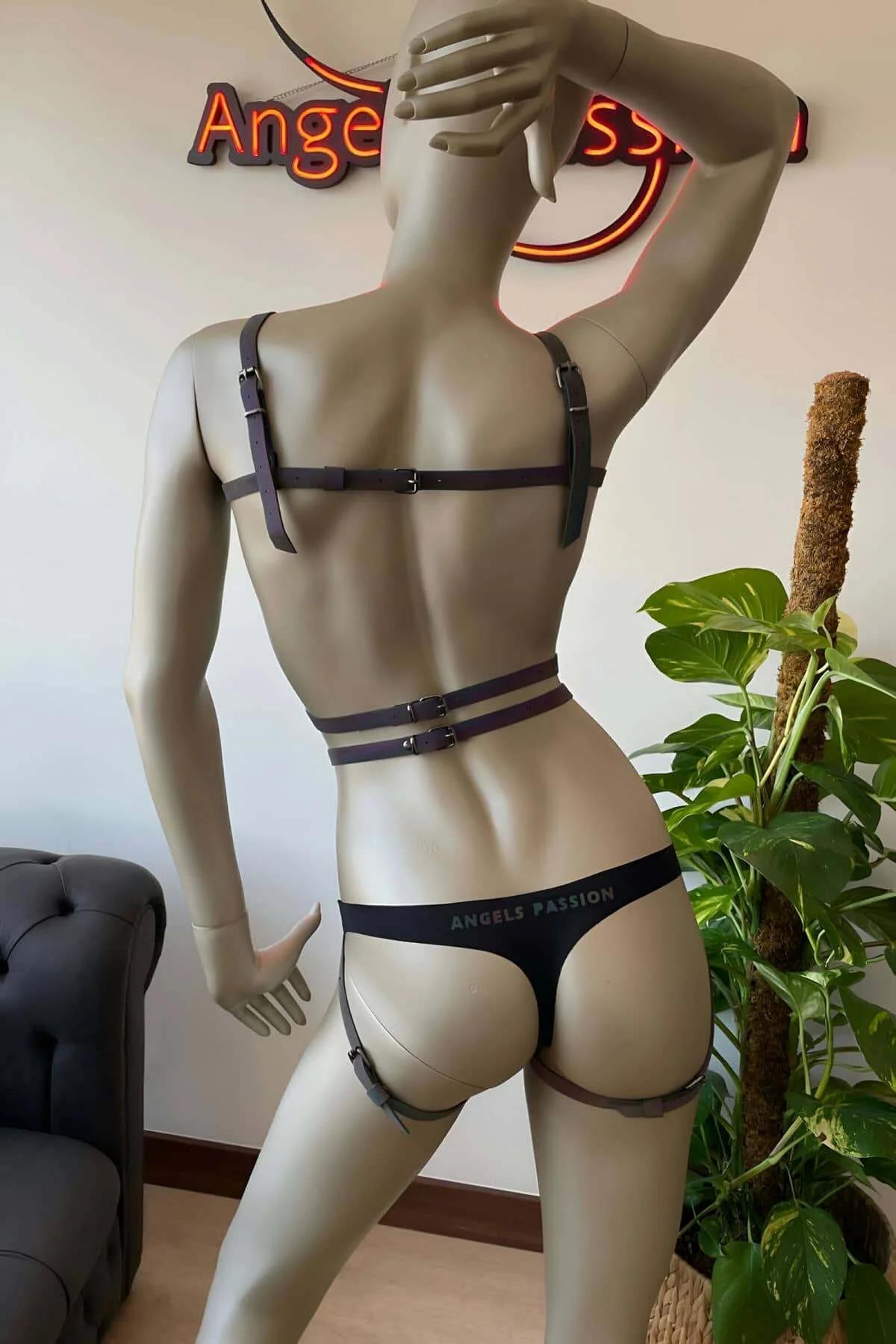 Reflective Body Harness | Adjustable Luminescent Rave & Festival