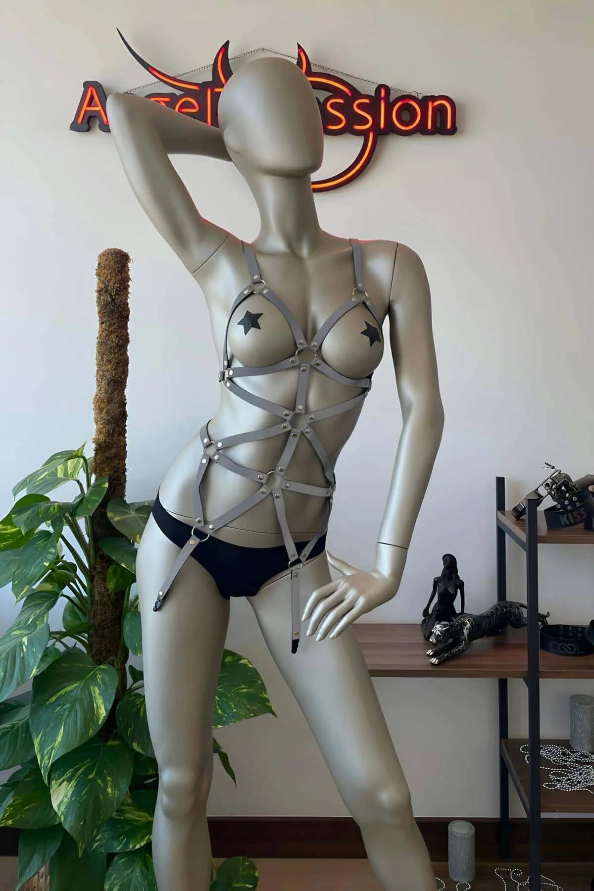 Reflective Body Harness for Festivals & Nightlife