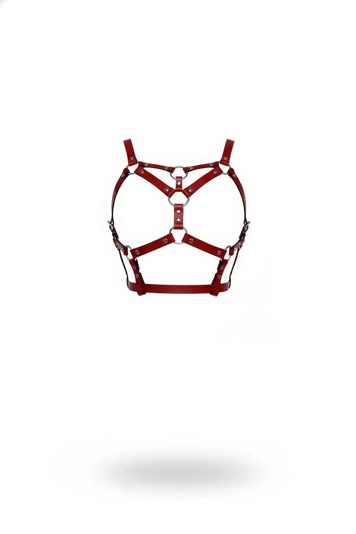 Caged Harness Bra with Multiple Adjustable O-Rings