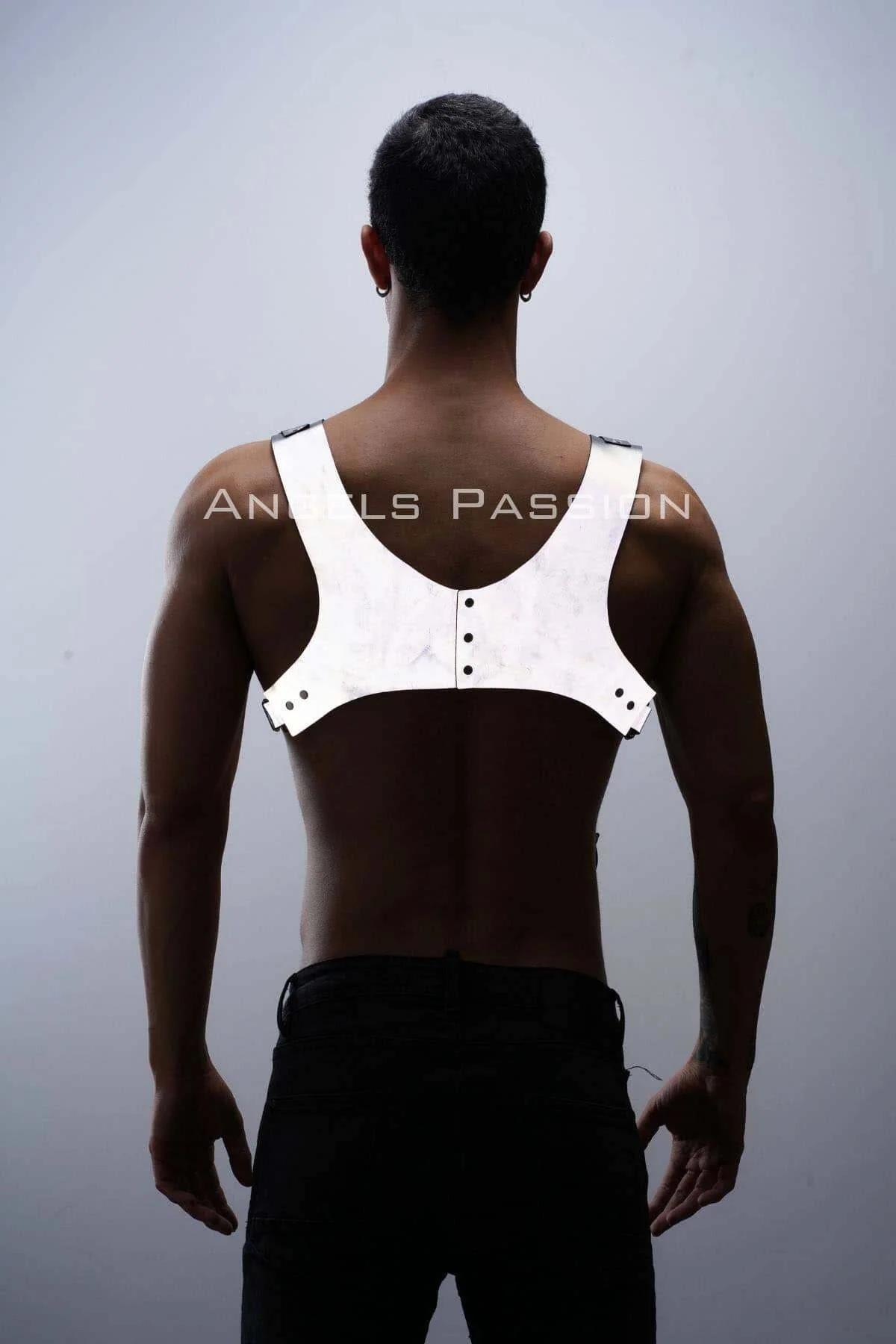 Men's Reflective Harness - Adjustable Nightlife Chest Gear
