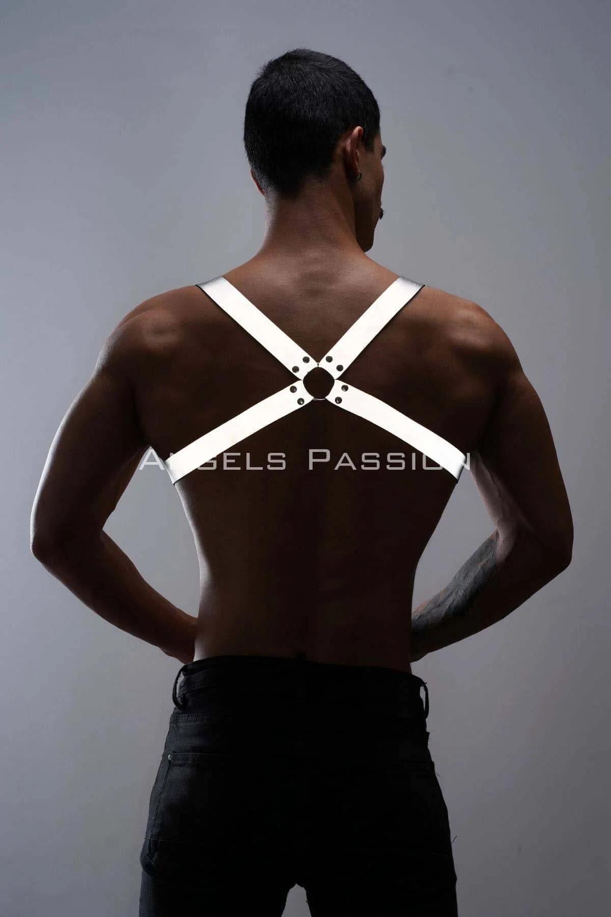 Mens Reflective Harness Suspenders – Adjustable Urban Fit