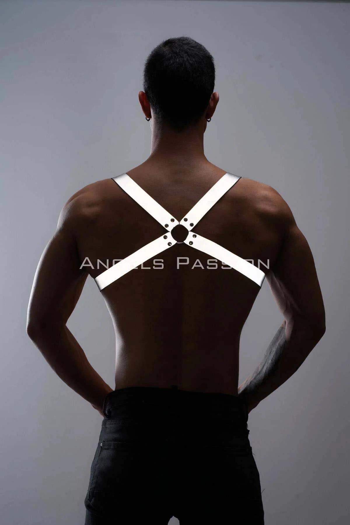Mens Reflective Harness Suspenders – Adjustable Urban Fit