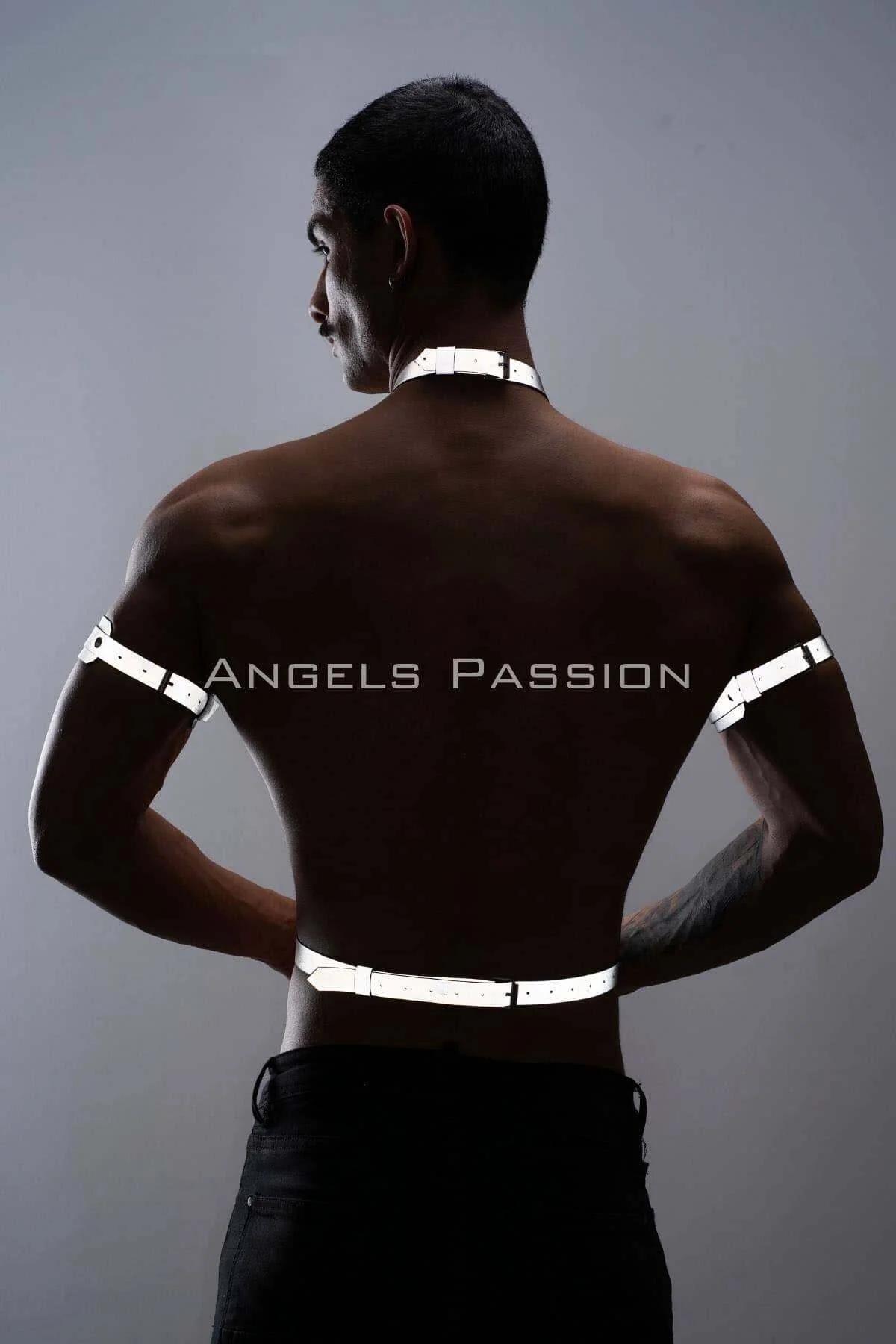 Men's Reflective Chest Harness & Bicep Armbands