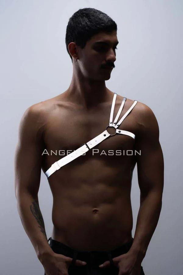 Reflective Mens Harness Chest Strap - Night Safety & Style