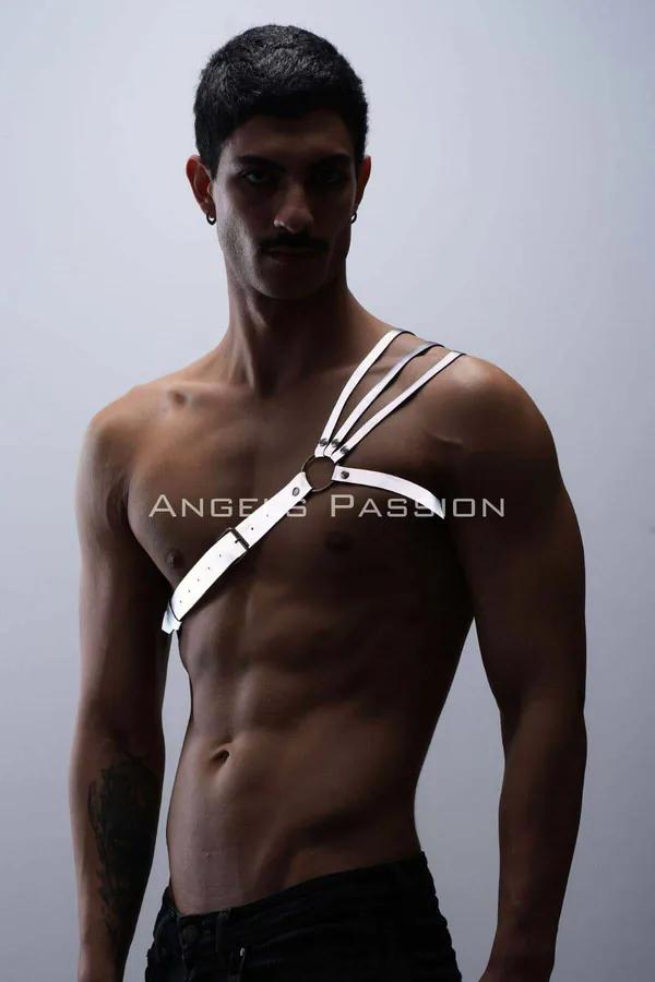 Reflective Mens Harness Chest Strap - Night Safety & Style