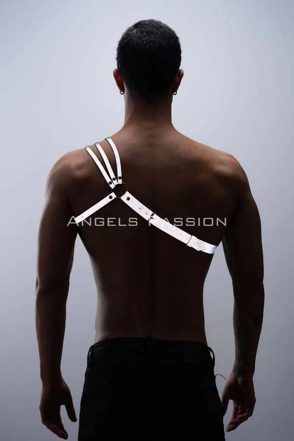 Reflective Mens Harness Chest Strap - Night Safety & Style